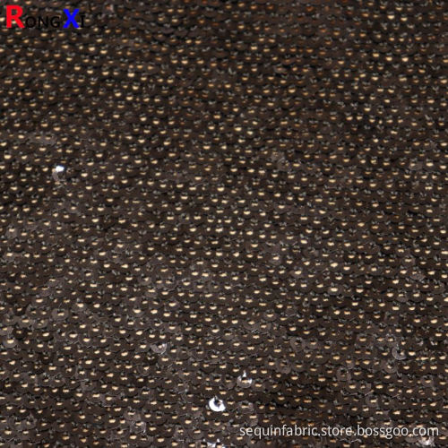 Hot Selling 3Mm Black Sequin Fabric
